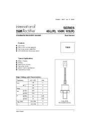 Datasheet 45L20 manufacturer IRF